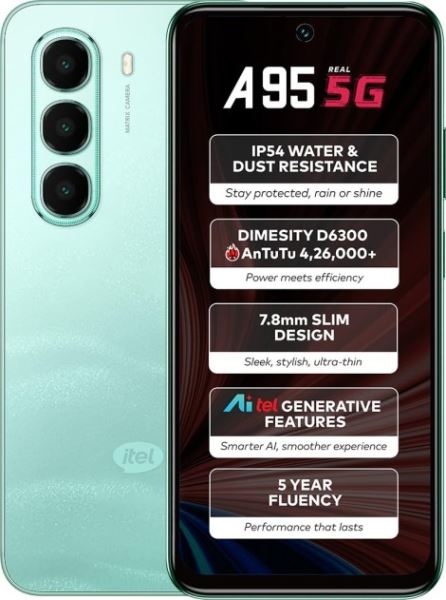 Запоздалое. Itel A95 - вот такой у них смартфон-флагман