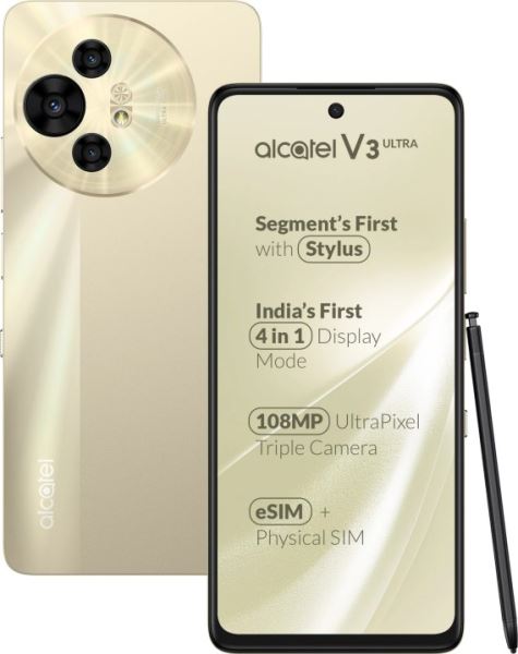 Парад... Дублей? Зомби? Смартфон Alcatel V3 Ultra 5G с матовым экраном и стилусом