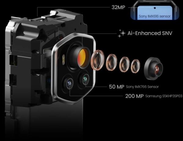 FOSSiBOT F107 Pro - смартфон с камерой "звёздного ночного видения"