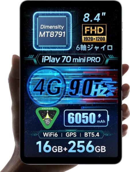 Анонс. Alldocube iPlay 70 mini Pro - компактный планшет на непонятном чипсете