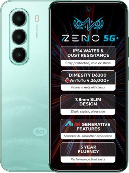 Парад дублей. Itel Zeno 5G+. Ещё один их "флагман" для Индии