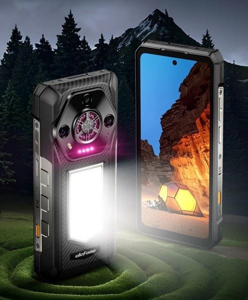Анонс. Ulefone Armor 30 - защищённый смартфон 12+512 ГБ с супердинамиком, цветомузыкой и кемпинговым фонариком
